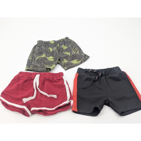 Toddler Boys Shorts Summer Bundle of 7 Pairs Plaid Jean Sporty Swim 18Mos-2T - Picture 8 of 11